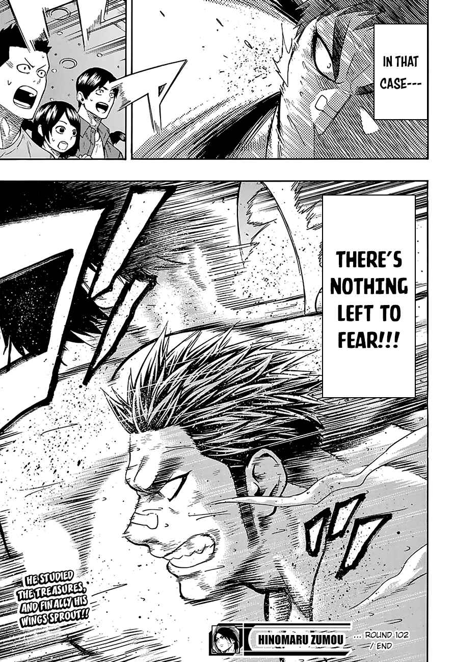 Page 20 Chapter 102 Hinomaru Sumo