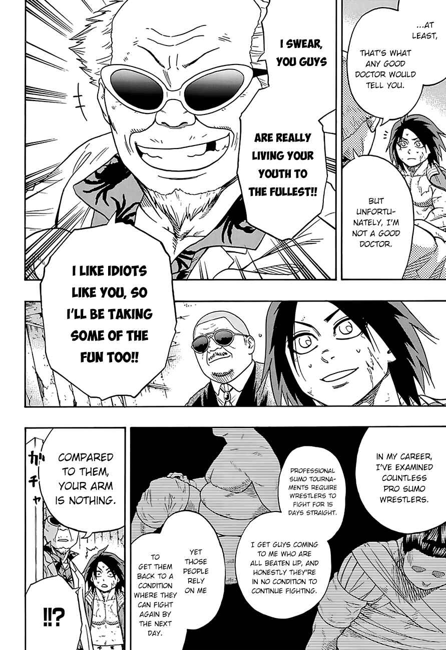 Page 22 Chapter 99 Hinomaru Sumo