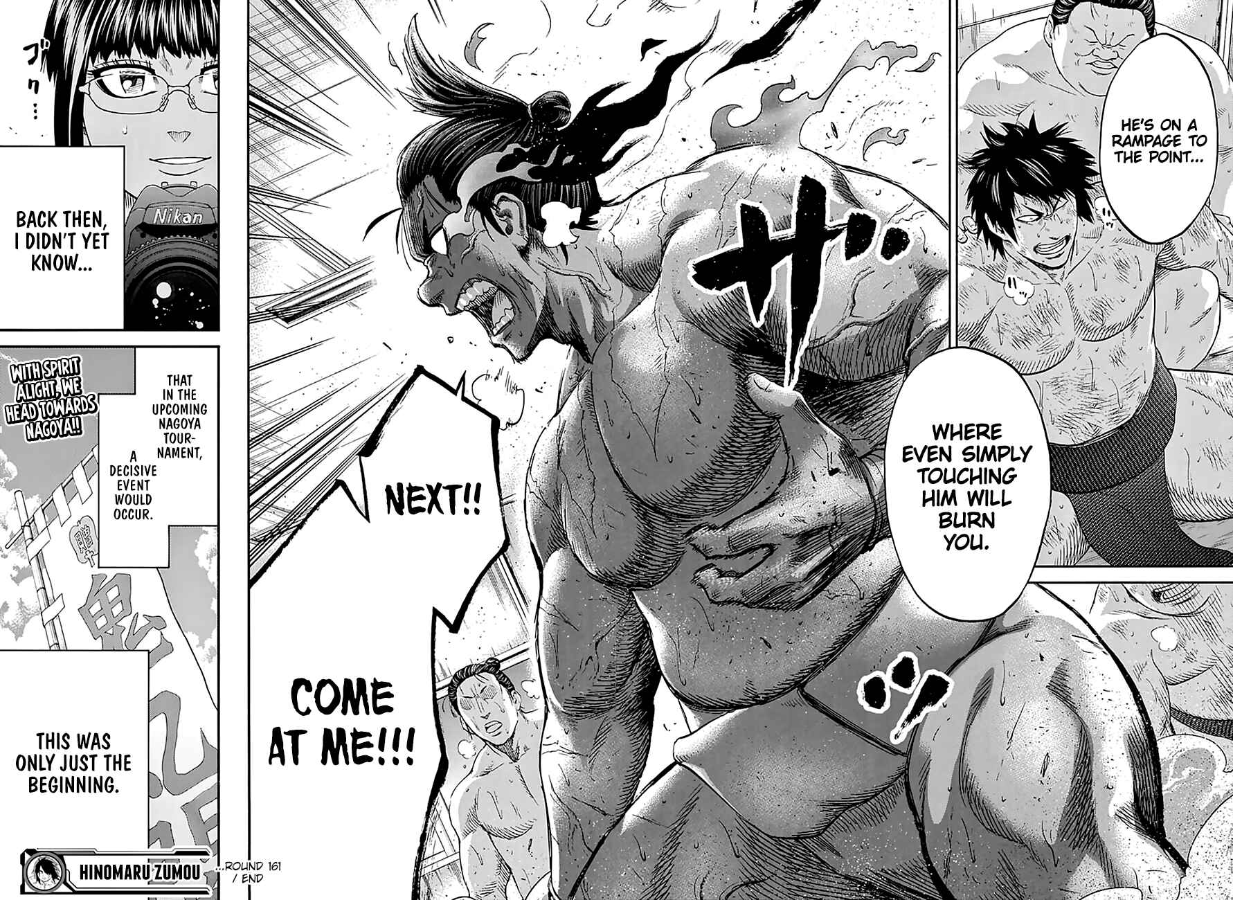 Page 19 Chapter 161 Hinomaru Sumo