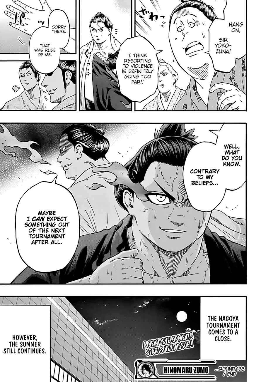 Page 19 Chapter 168 Hinomaru Sumo