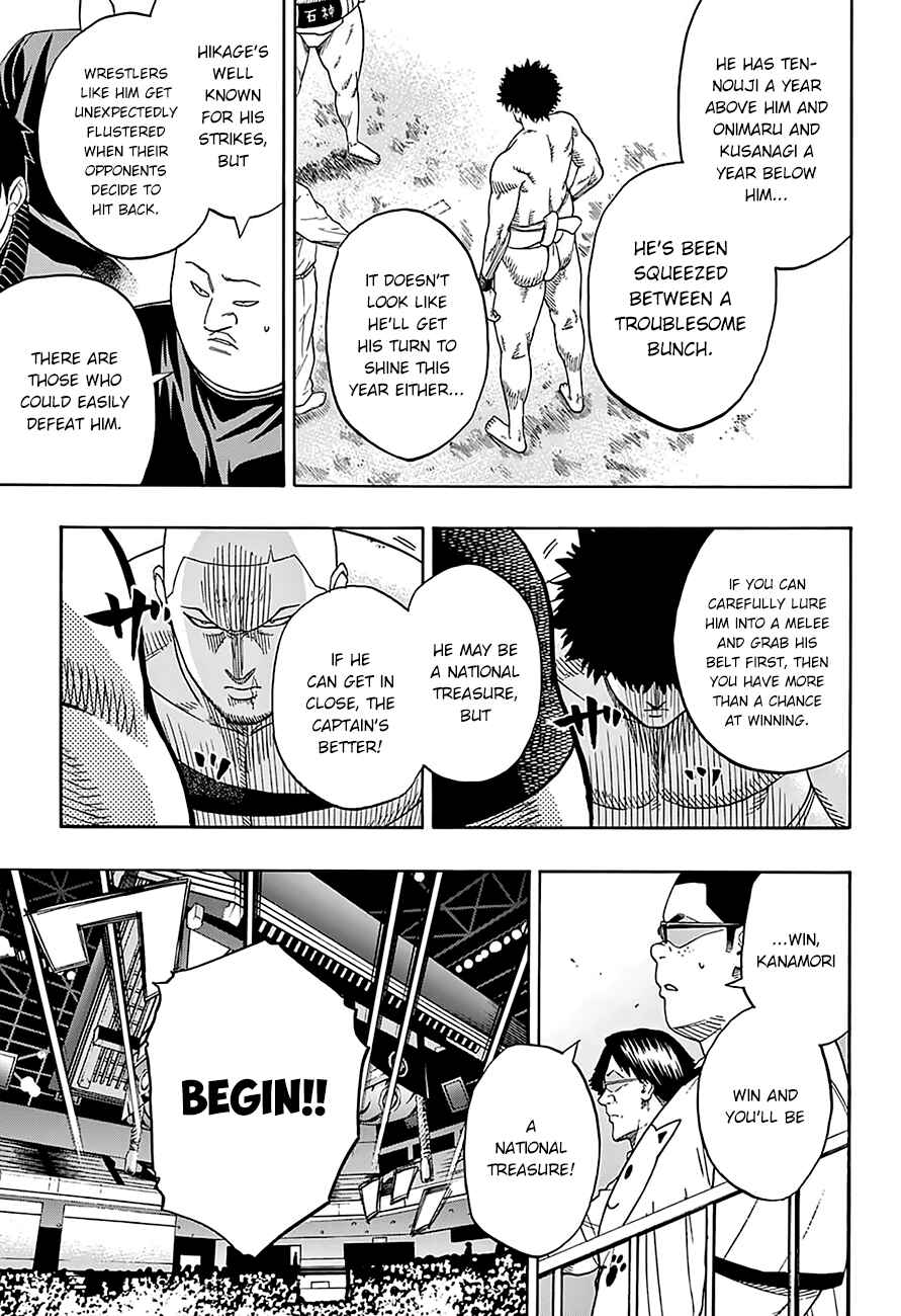 Page 13 Chapter 98 Hinomaru Sumo