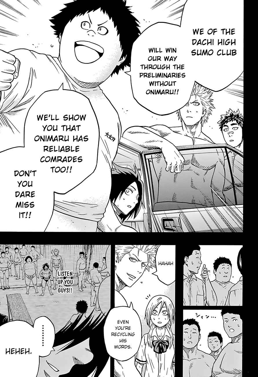 Page 19 Chapter 98 Hinomaru Sumo