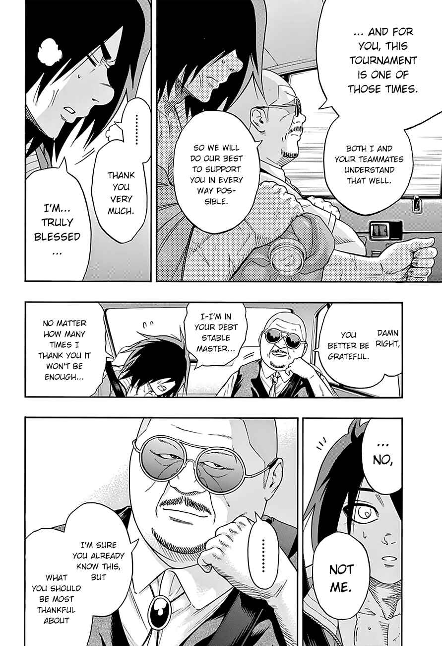 Page 4 Chapter 98 Hinomaru Sumo