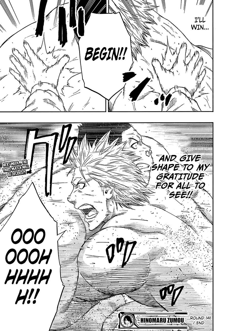 Page 22 Chapter 141 Hinomaru Sumo