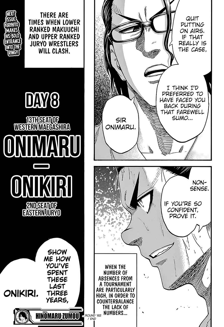 Page 19 Chapter 162 Hinomaru Sumo