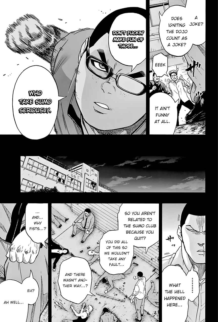 Page 8 Chapter 61 Hinomaru Sumo