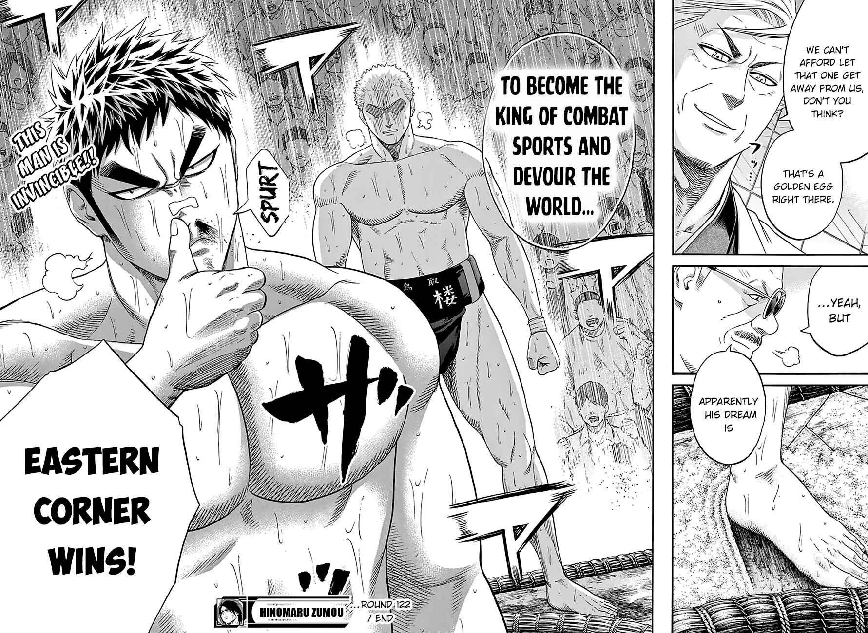 Page 18 Chapter 122 Hinomaru Sumo