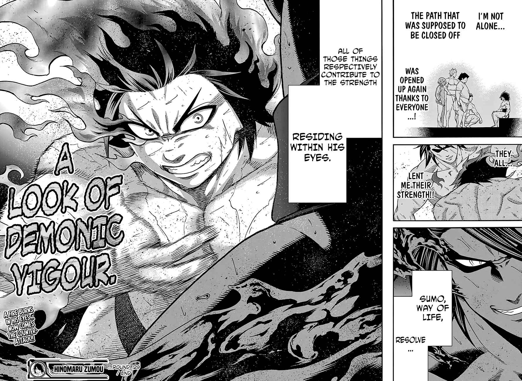 Page 17 Chapter 129 Hinomaru Sumo