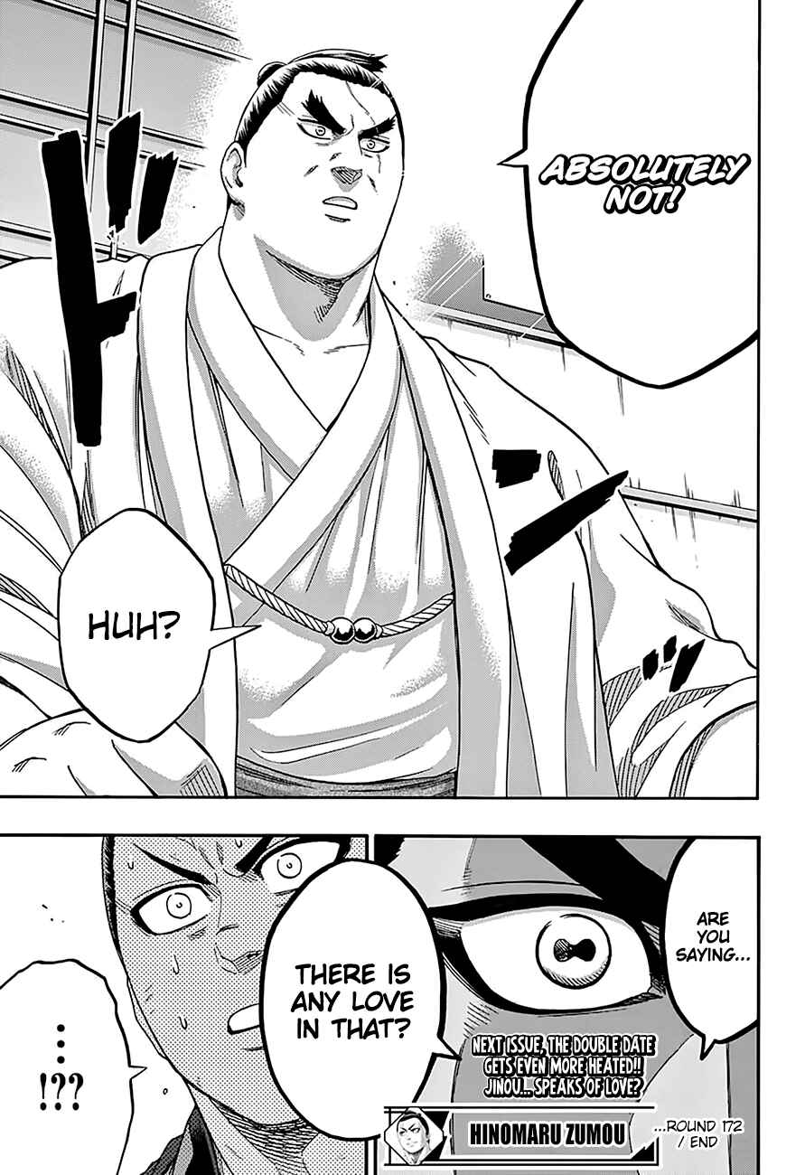 Page 20 Chapter 172 Hinomaru Sumo
