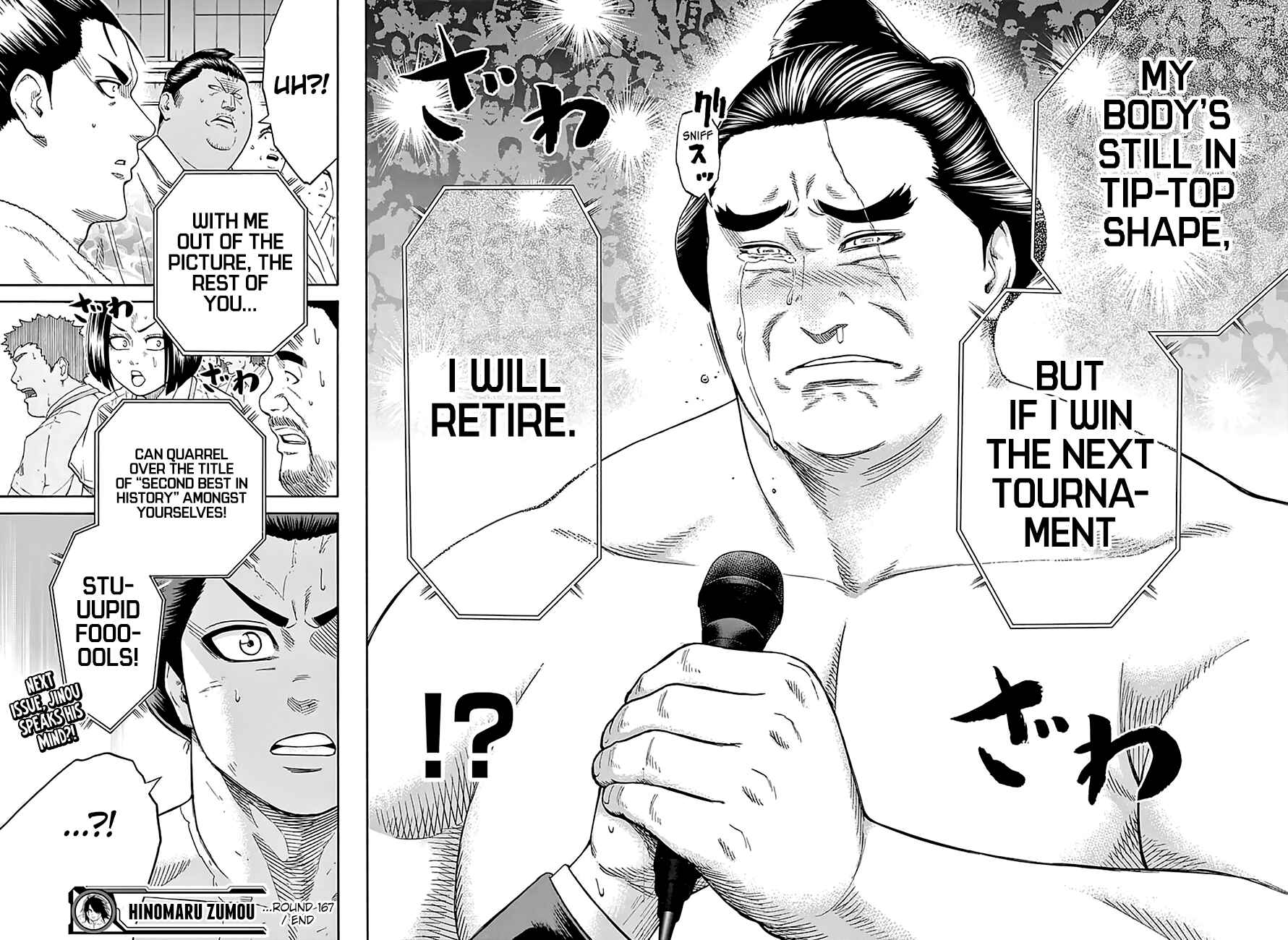 Page 18 Chapter 167 Hinomaru Sumo