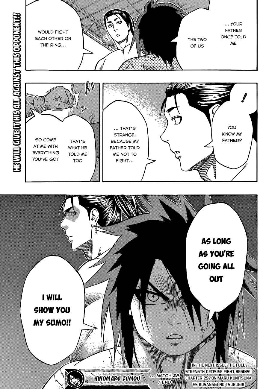Page 21 Chapter 28 Hinomaru Sumo