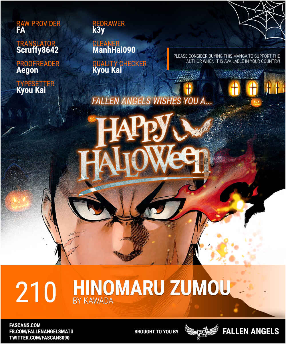 Page 1 Chapter 210 Hinomaru Sumo