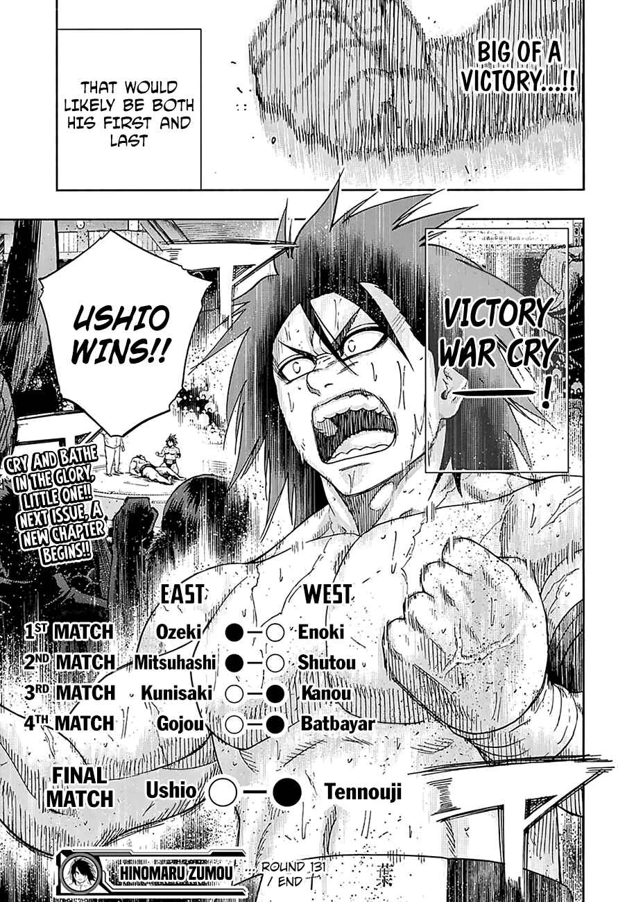 Page 16 Chapter 131 Hinomaru Sumo