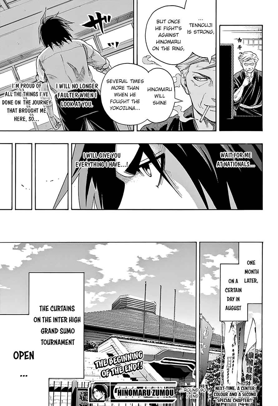 Page 20 Chapter 90 Hinomaru Sumo