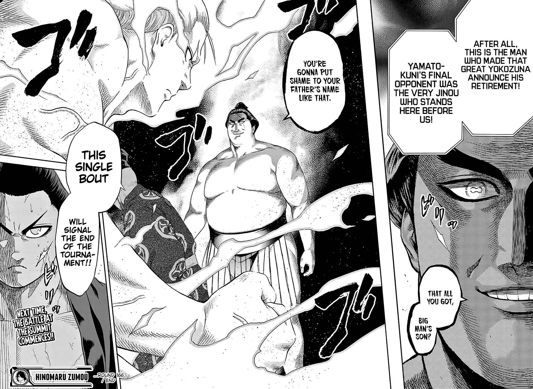 Page 18 Chapter 166 Hinomaru Sumo