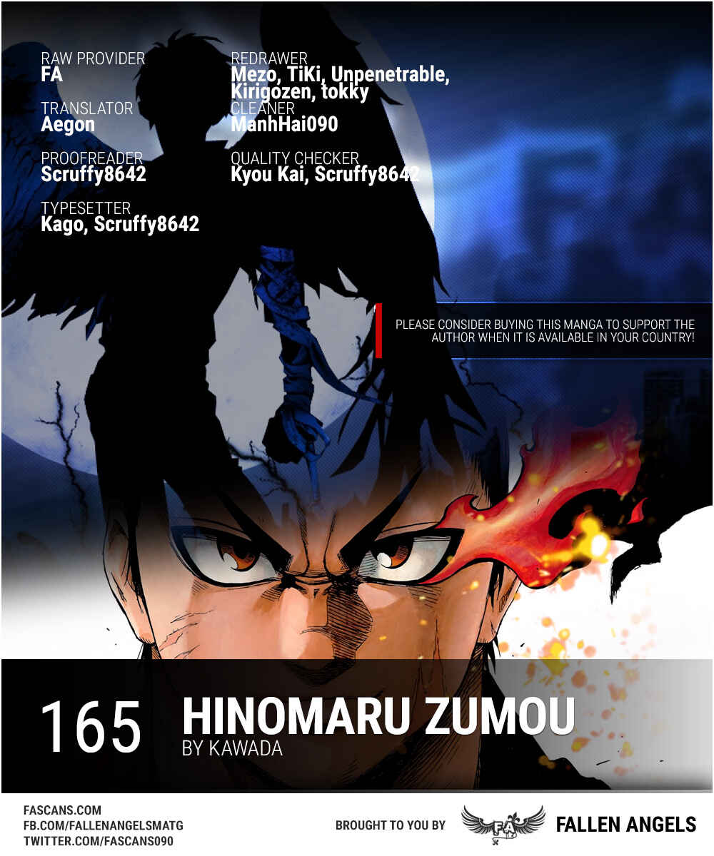 Page 1 Chapter 165 Hinomaru Sumo