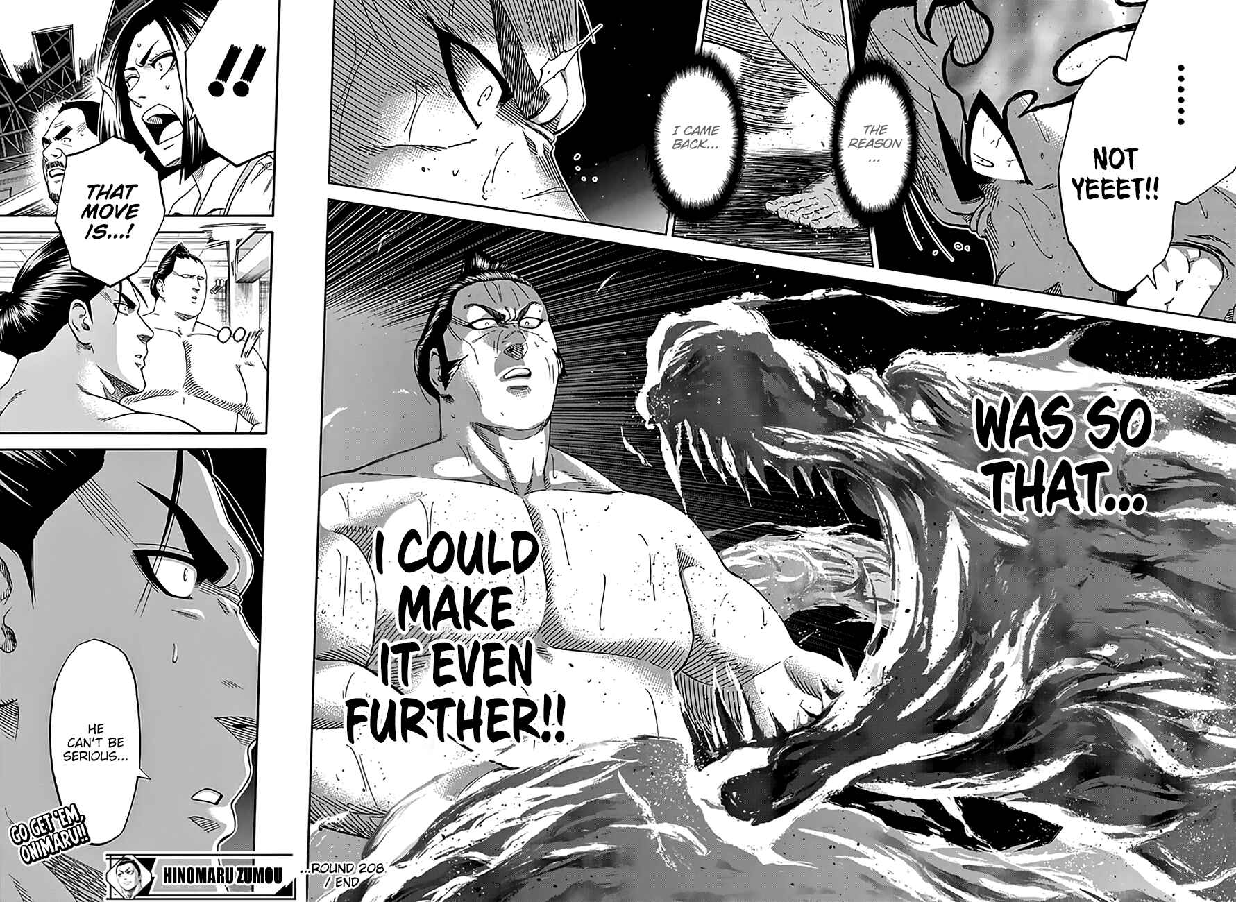 Page 17 Chapter 208 Hinomaru Sumo