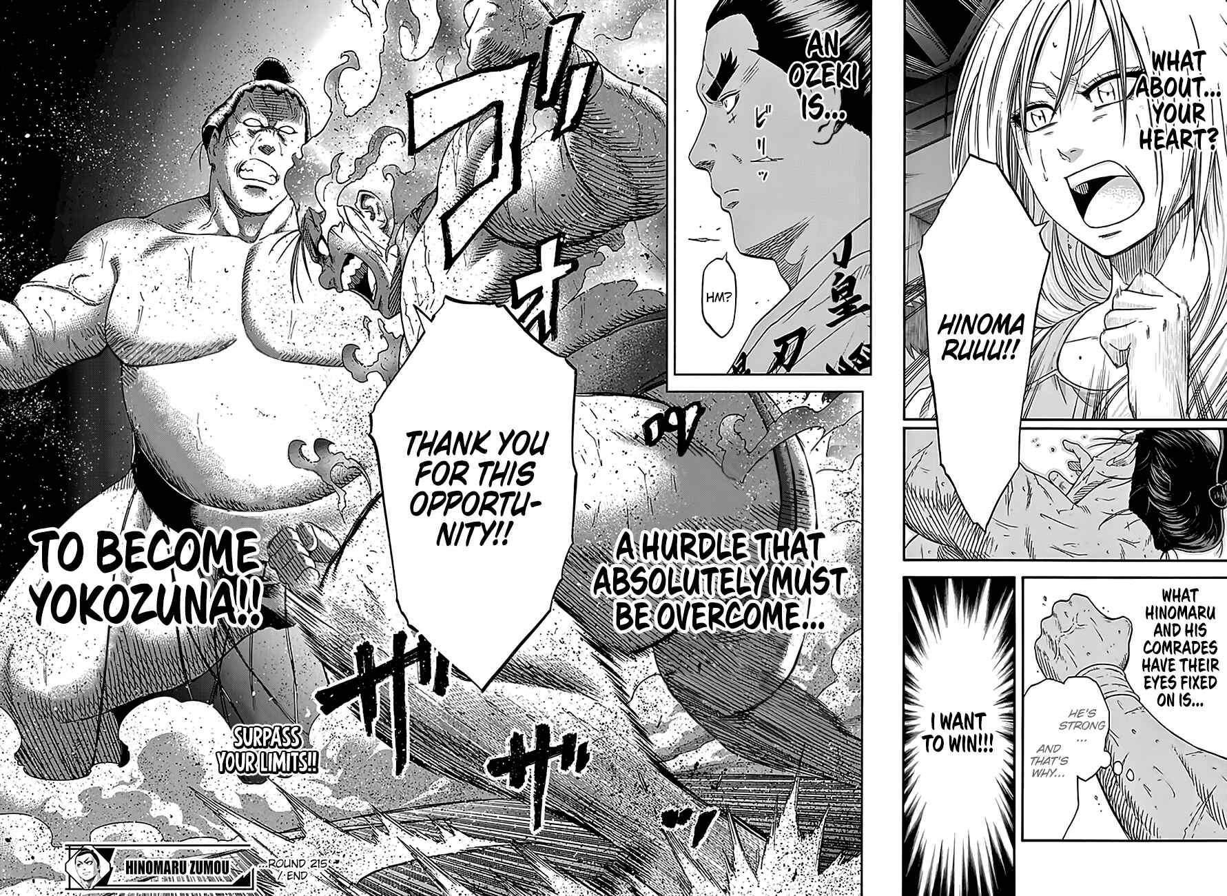 Page 16 Chapter 215 Hinomaru Sumo