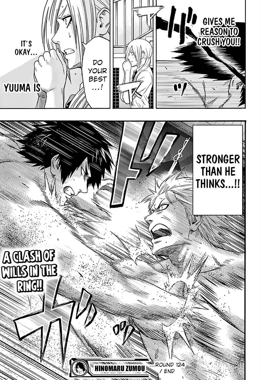 Page 19 Chapter 124 Hinomaru Sumo