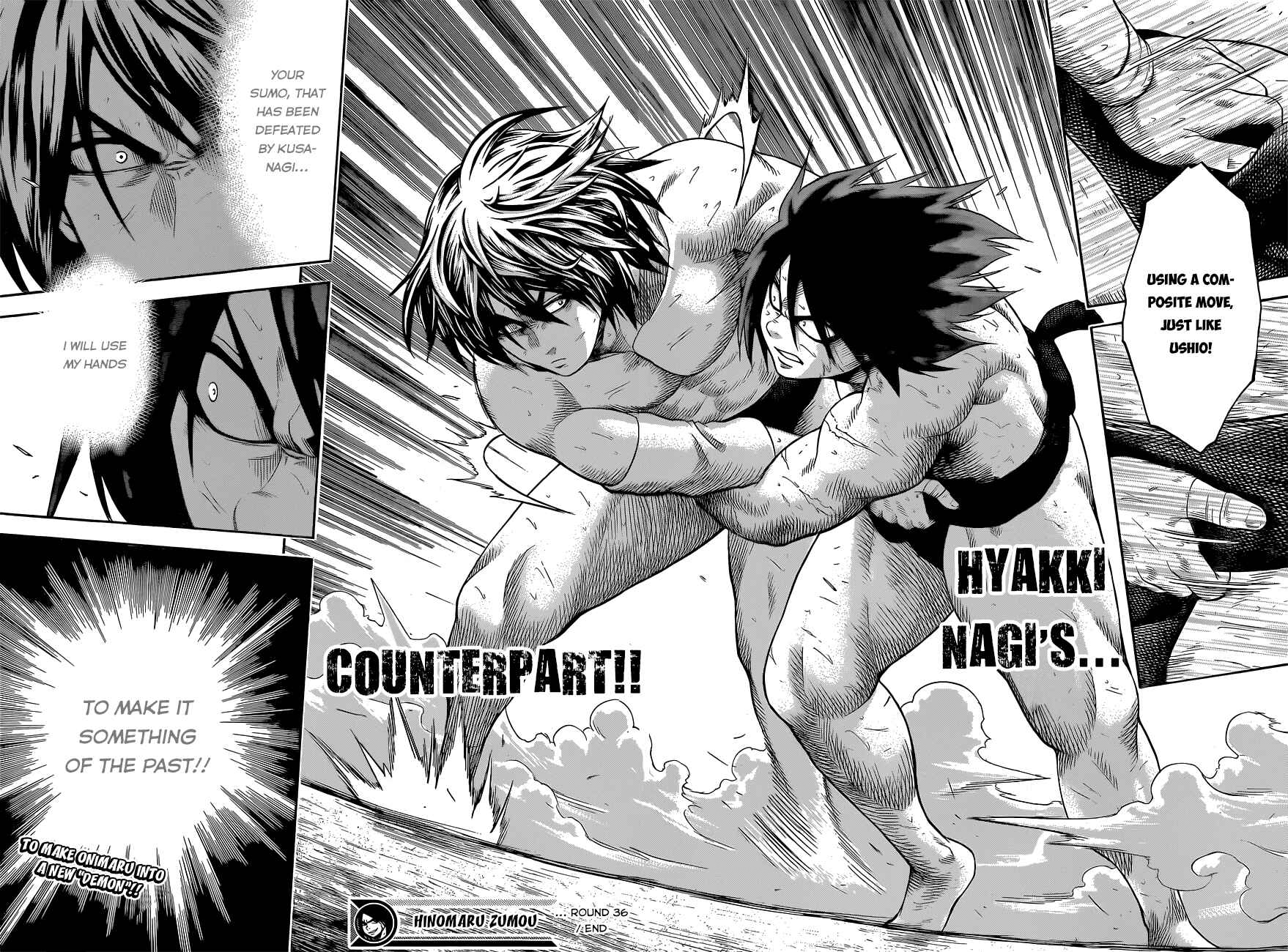 Page 19 Chapter 36 Hinomaru Sumo