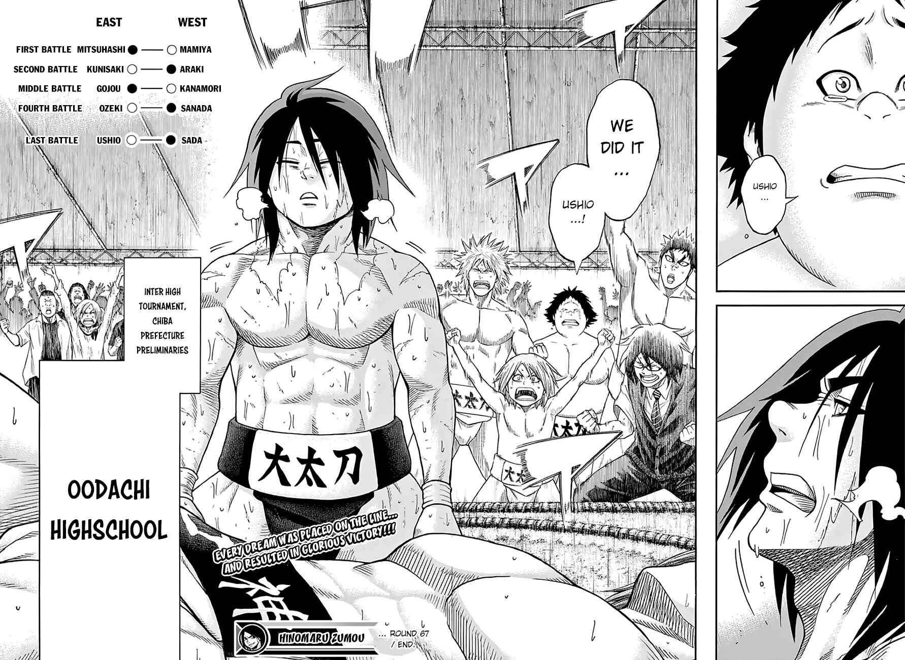 Page 17 Chapter 67 Hinomaru Sumo