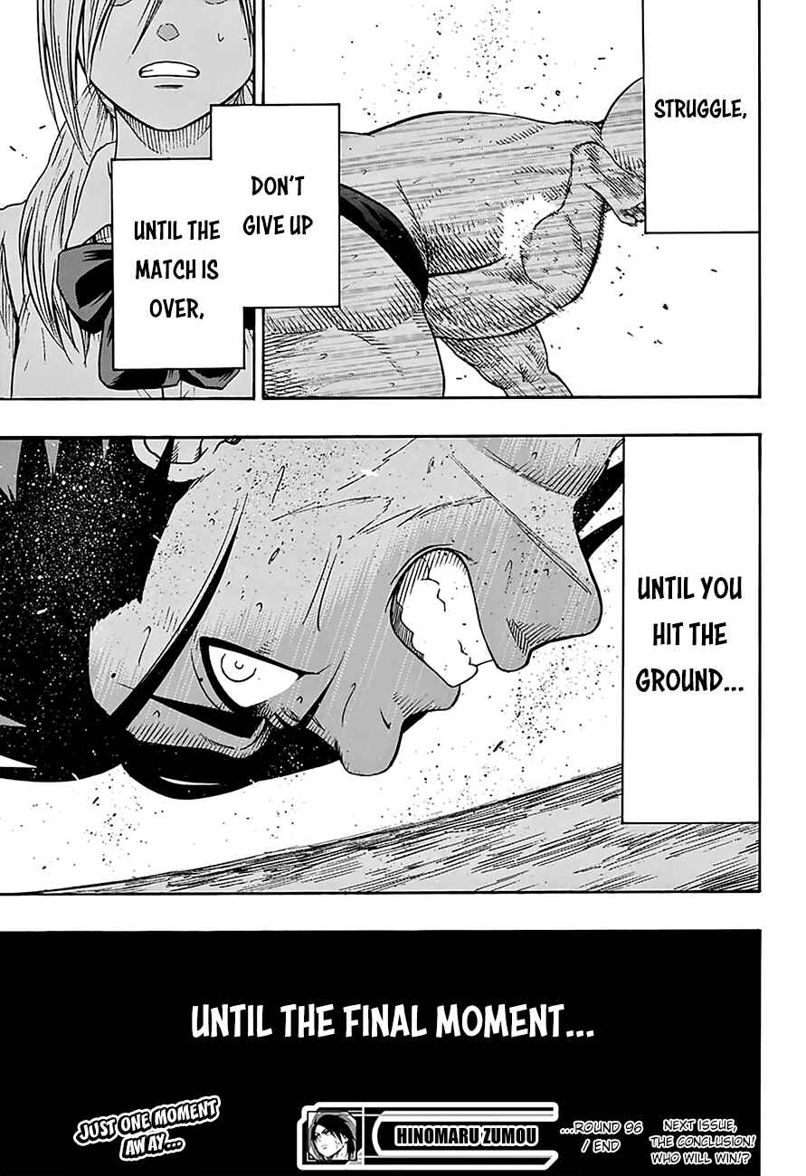 Page 21 Chapter 96 Hinomaru Sumo