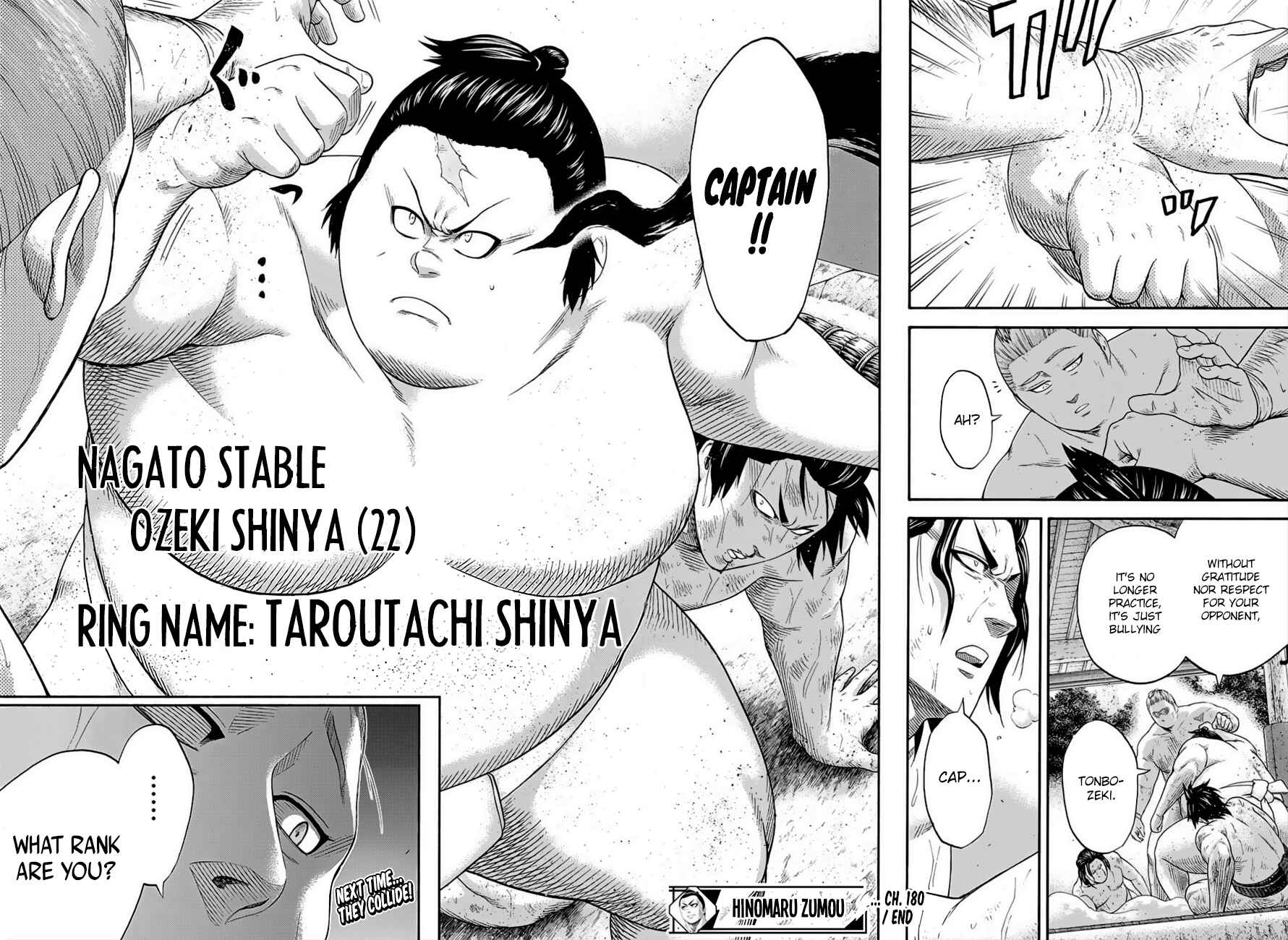 Page 18 Chapter 180 Hinomaru Sumo