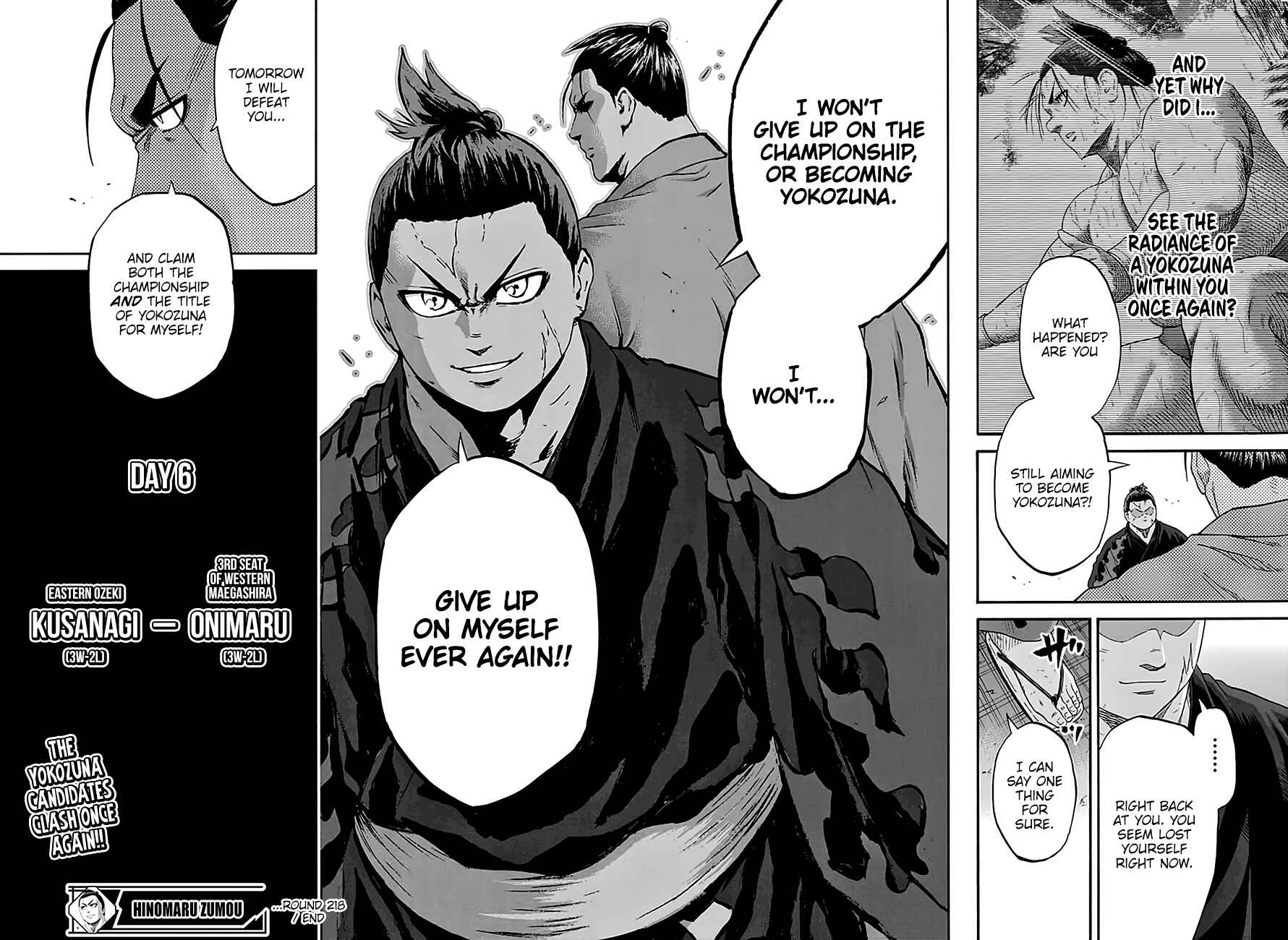 Page 18 Chapter 218 Hinomaru Sumo