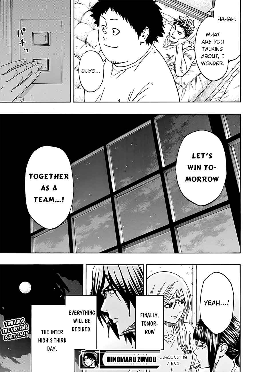 Page 19 Chapter 113 Hinomaru Sumo