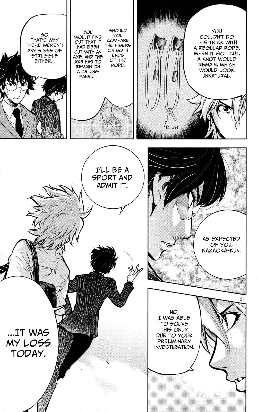 Page 22 Chapter 24 Ultra Deductive Mind KEI ~The Mysterious Event Files~