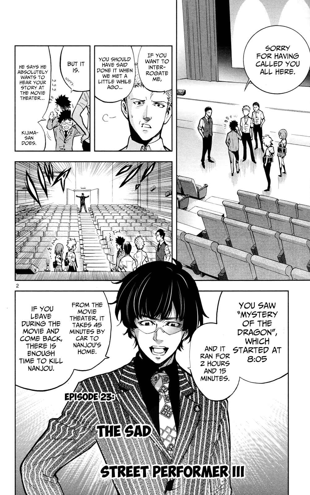 Page 3 Chapter 23 Ultra Deductive Mind KEI ~The Mysterious Event Files~