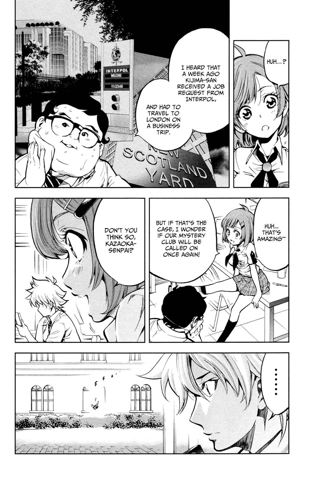 Page 6 Chapter 17 Ultra Deductive Mind KEI ~The Mysterious Event Files~