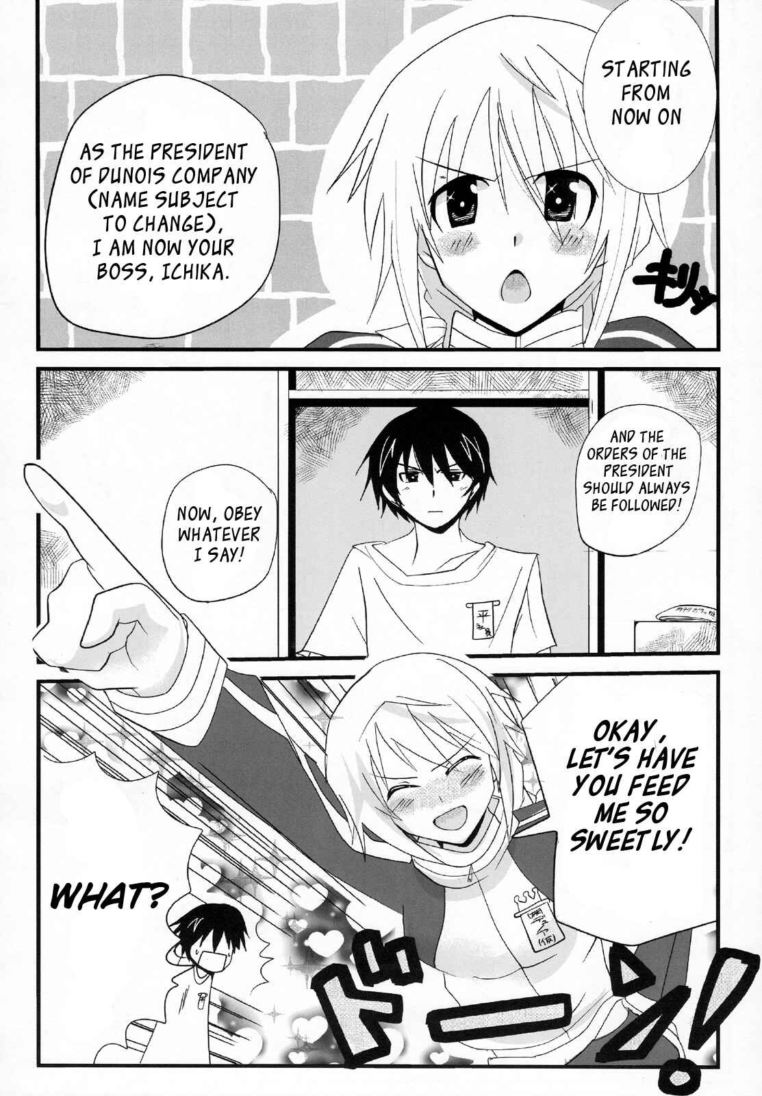 Page 11 Chapter Unknown_36ba Infinite Stratos - Dunois-sha (kari) ni Shuushoku Shitanda ga Ore wa Mou Dame kamo Shirenai. (Doujinshi)