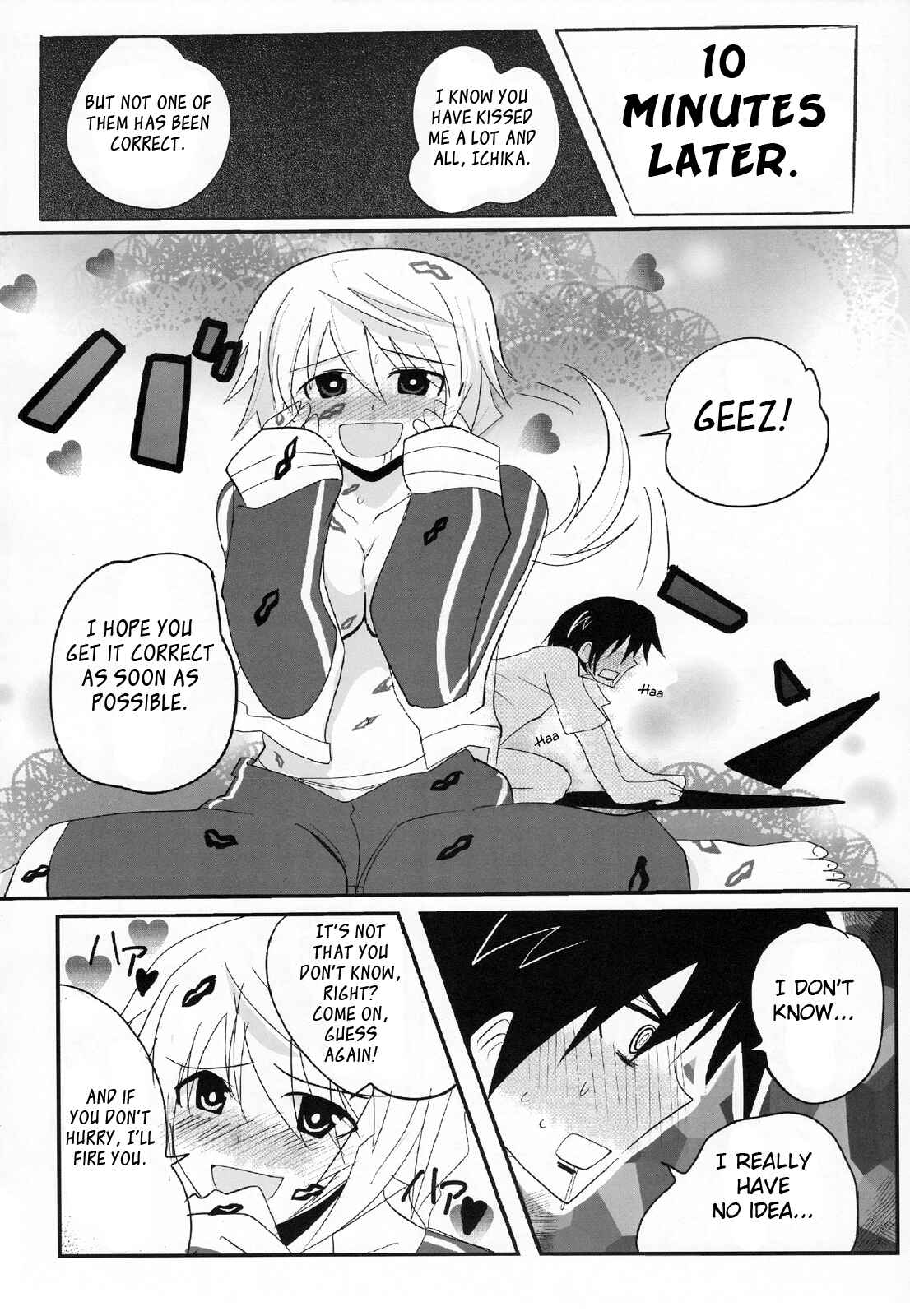 Page 21 Chapter Unknown_36ba Infinite Stratos - Dunois-sha (kari) ni Shuushoku Shitanda ga Ore wa Mou Dame kamo Shirenai. (Doujinshi)