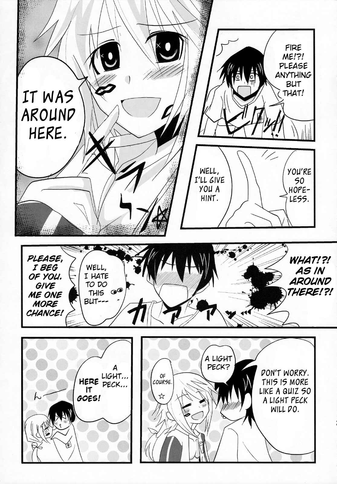 Page 22 Chapter Unknown_36ba Infinite Stratos - Dunois-sha (kari) ni Shuushoku Shitanda ga Ore wa Mou Dame kamo Shirenai. (Doujinshi)