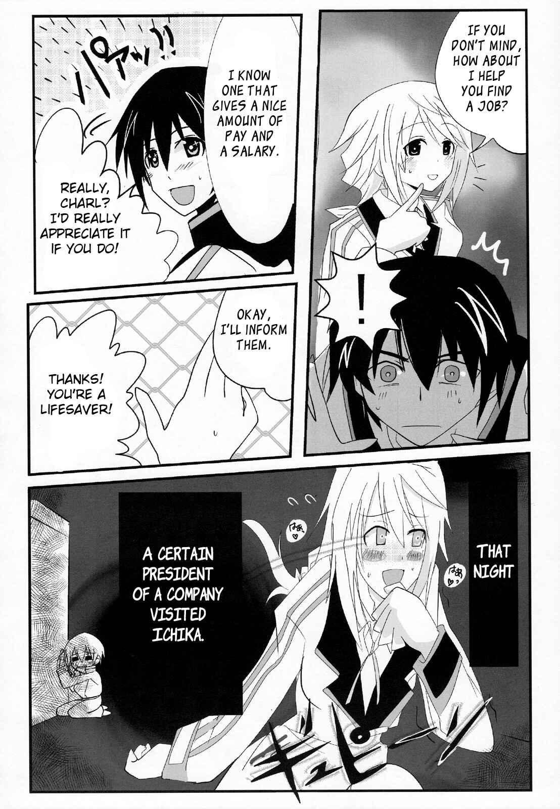Page 5 Chapter Unknown_36ba Infinite Stratos - Dunois-sha (kari) ni Shuushoku Shitanda ga Ore wa Mou Dame kamo Shirenai. (Doujinshi)