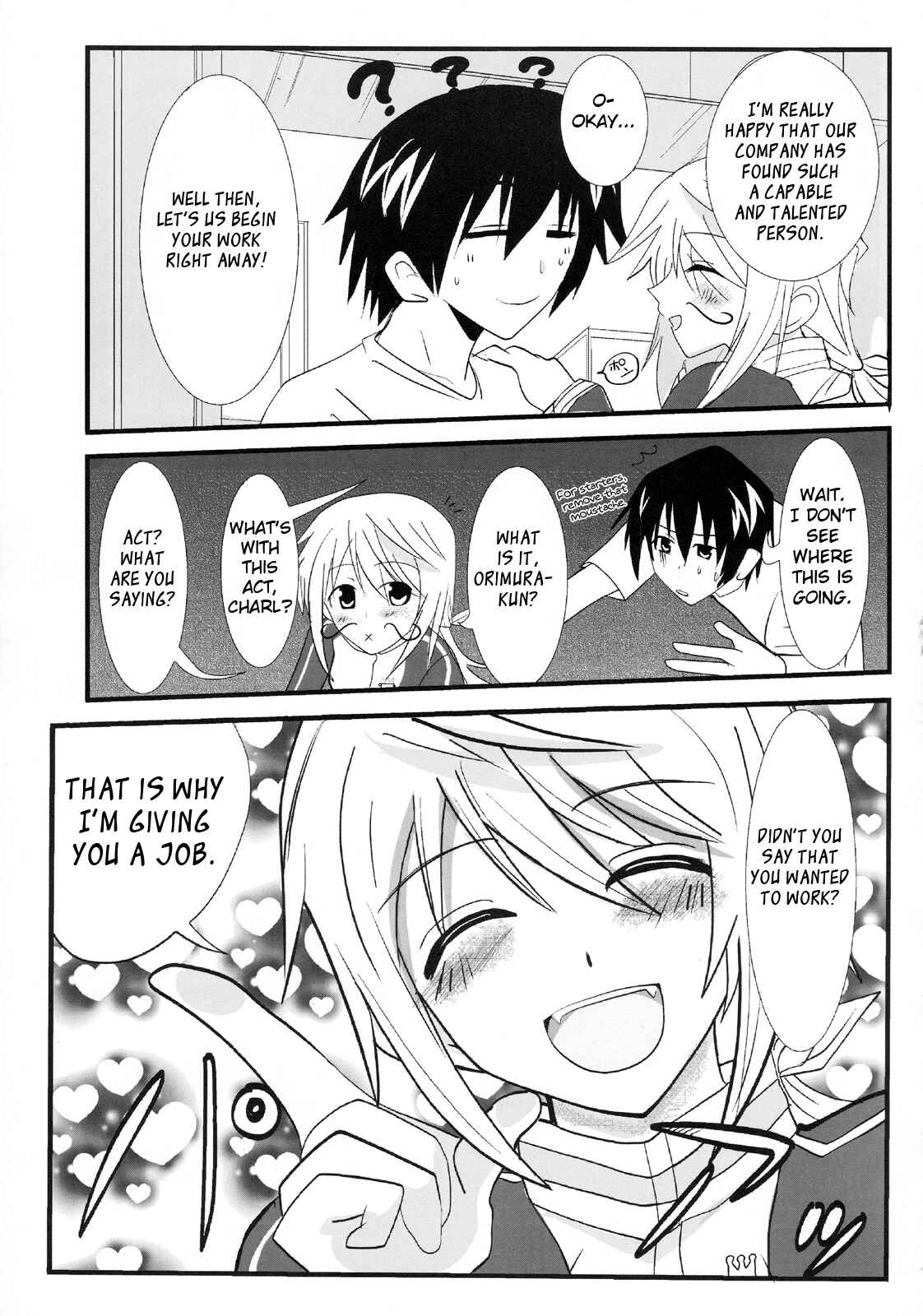 Page 8 Chapter Unknown_36ba Infinite Stratos - Dunois-sha (kari) ni Shuushoku Shitanda ga Ore wa Mou Dame kamo Shirenai. (Doujinshi)