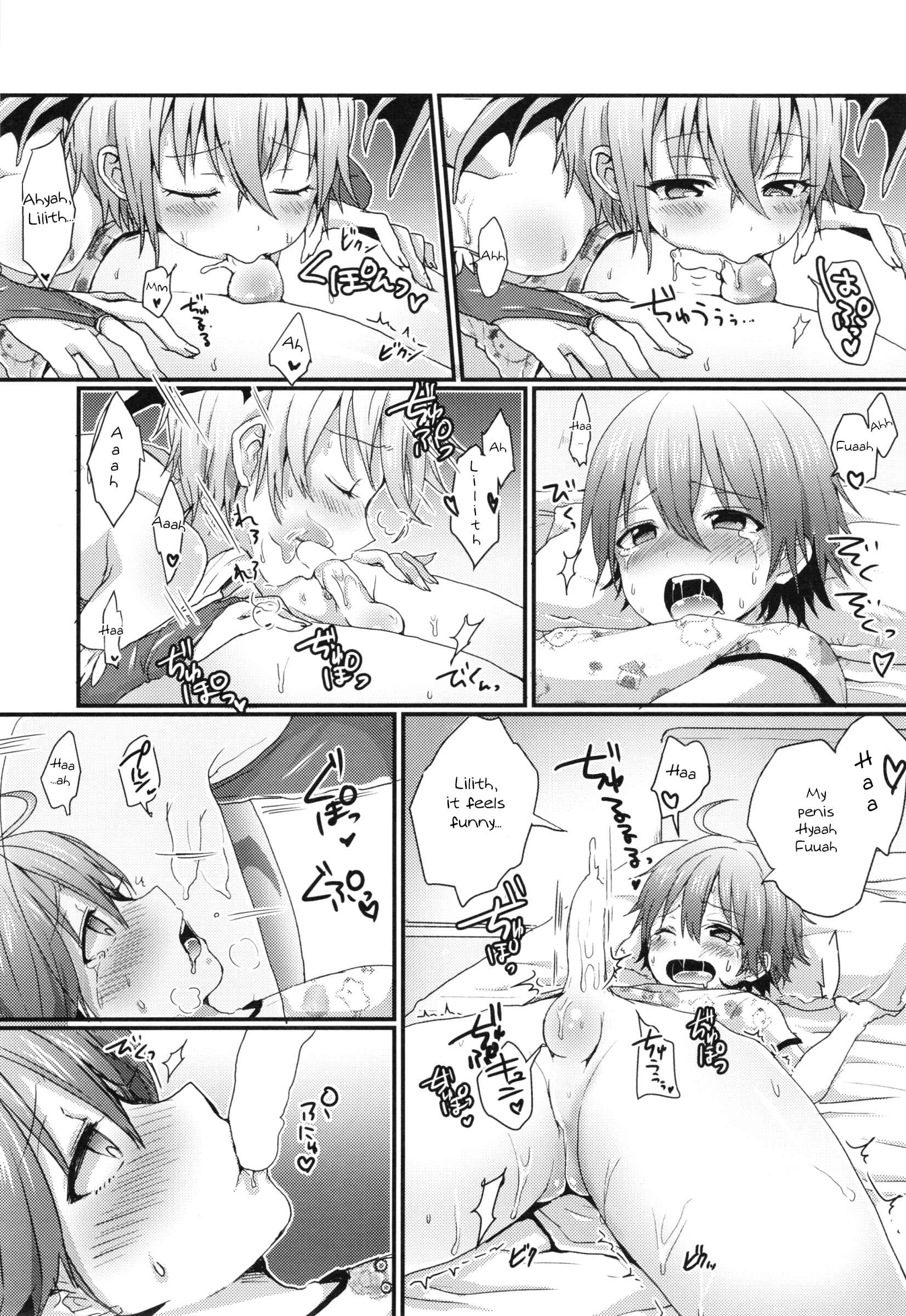 Page 12 Chapter Unknown_92a5 Darkstalkers - Lilith-kun to Nenneko Shimasho (Doujinshi)