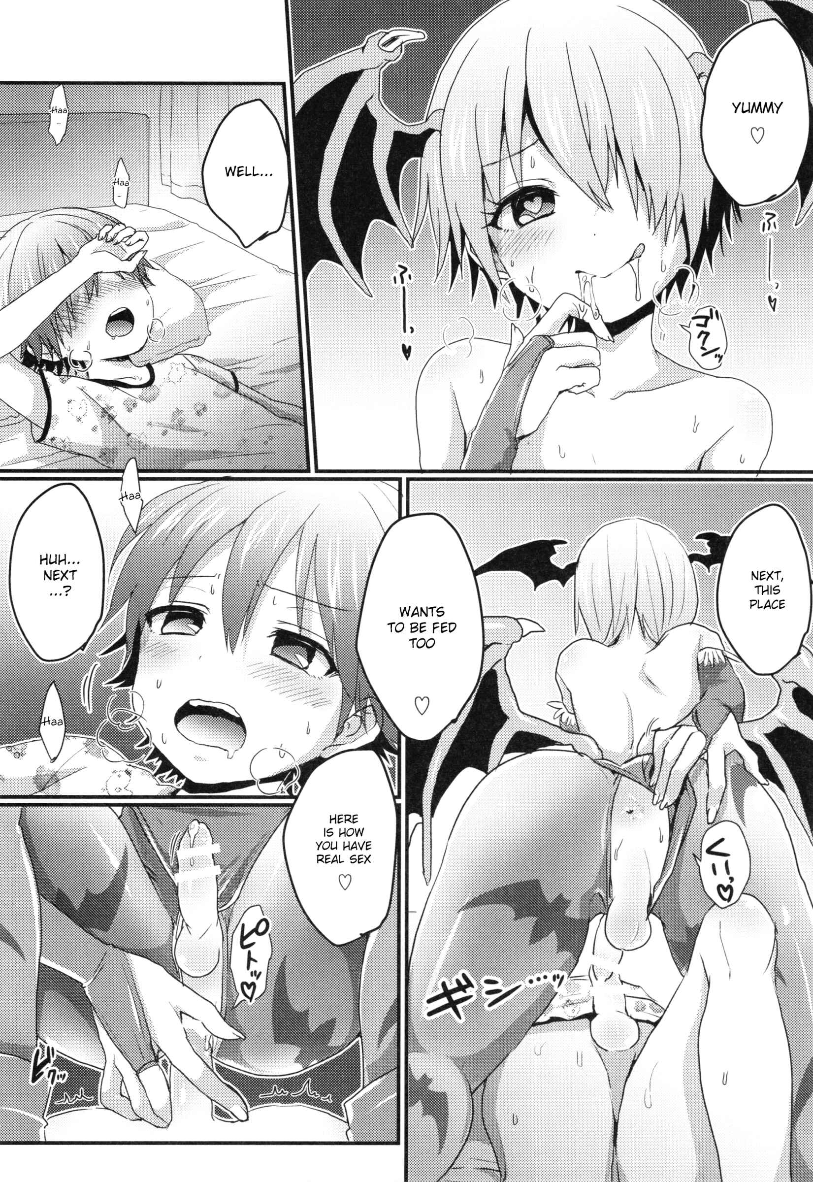Page 14 Chapter Unknown_92a5 Darkstalkers - Lilith-kun to Nenneko Shimasho (Doujinshi)