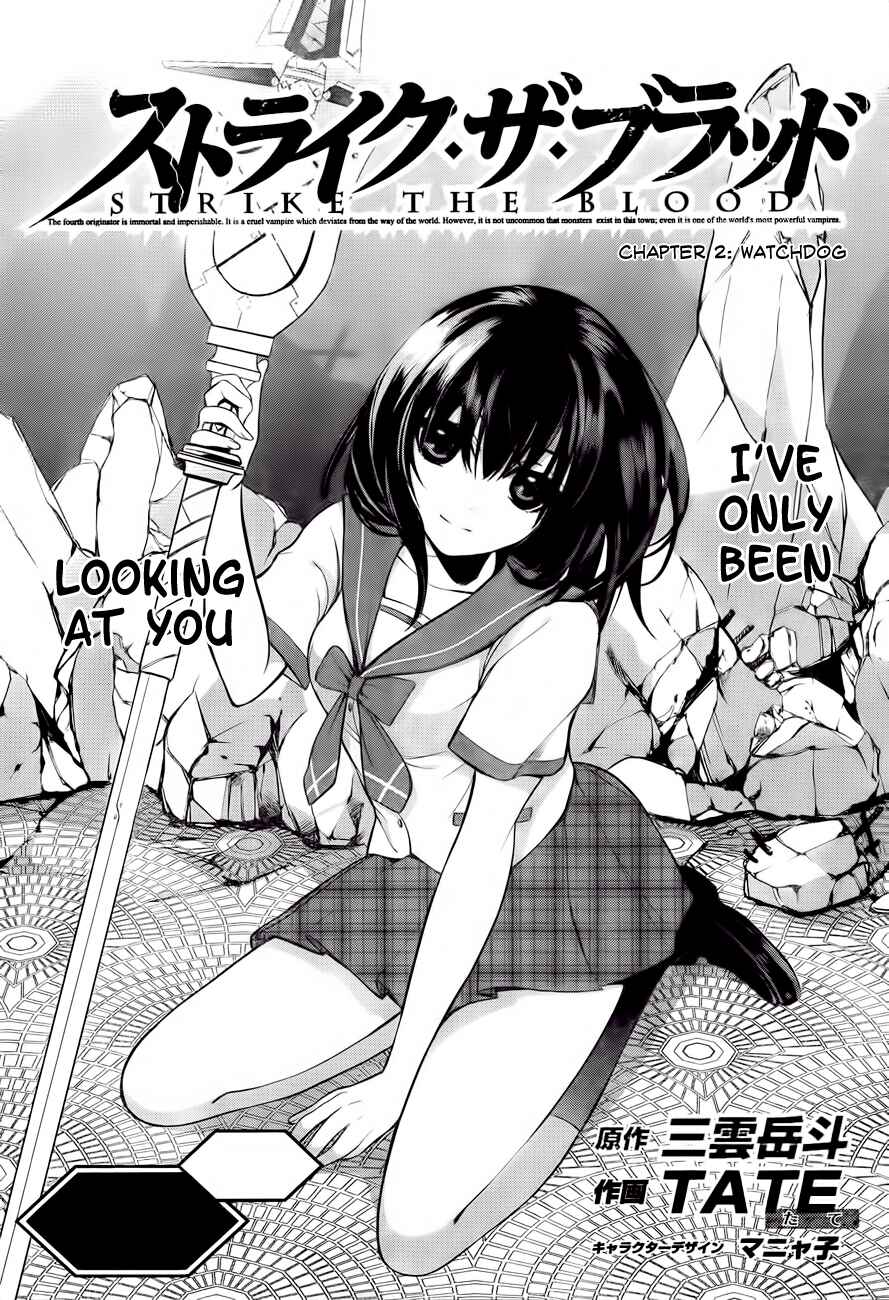 Page 1 Chapter 2 Strike the Blood