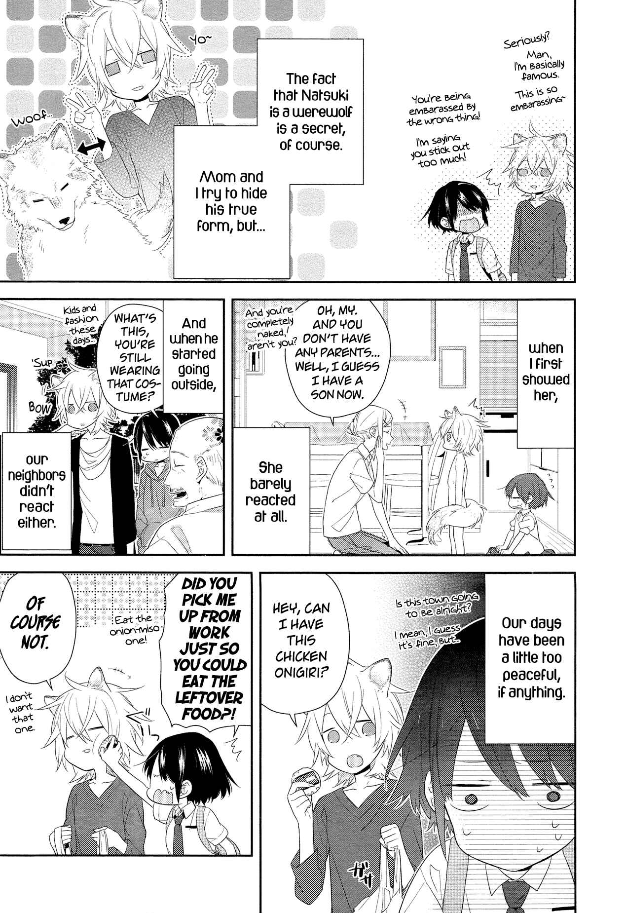 Page 5 Chapter Unknown_7d48 Ookami to Watashi no Kazoku Jijou
