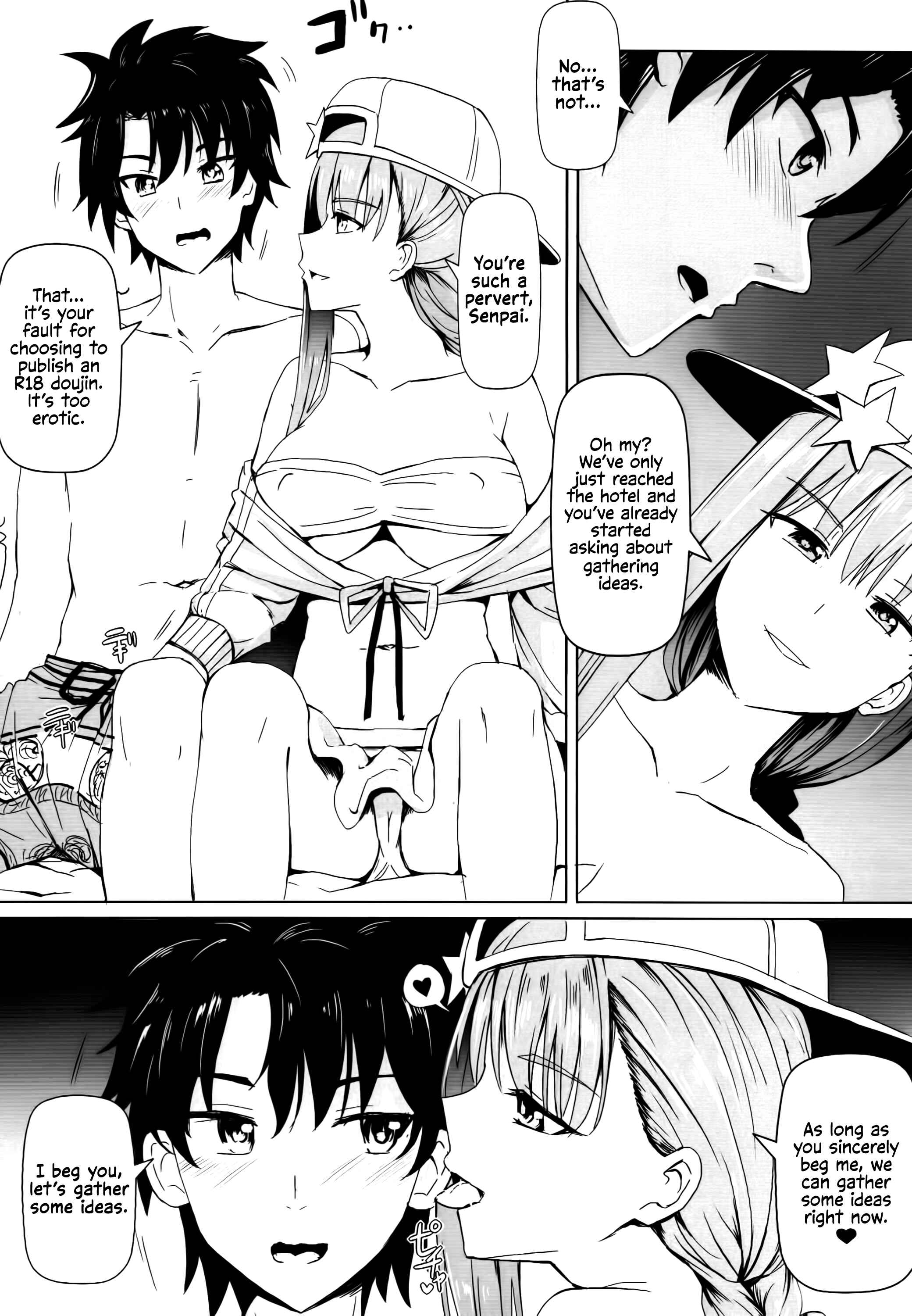 Page 4 Chapter Unknown_e9b1 Fate/Grand Order - Boku to BB-chan no Doujin Shuzai (Doujinshi)