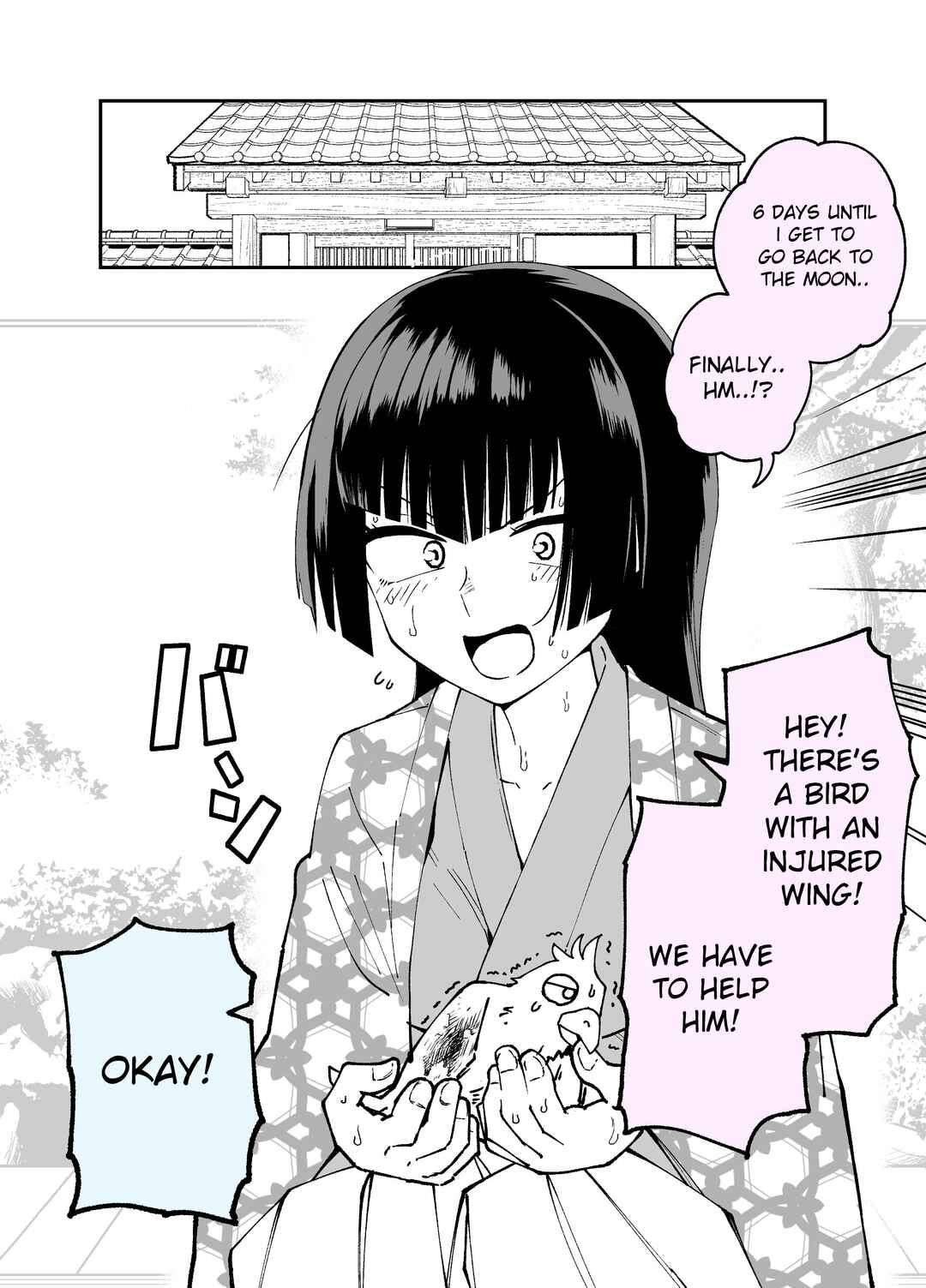 Page 1 Chapter 5 Princess Kaguya Will Return to the Moon in 10 Days