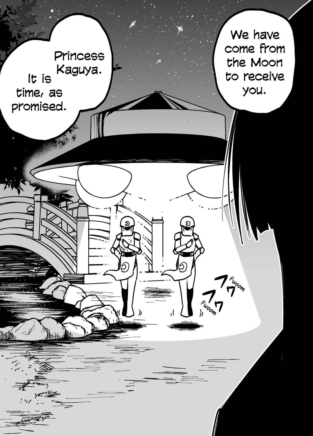 Page 4 Chapter 10 Princess Kaguya Will Return to the Moon in 10 Days