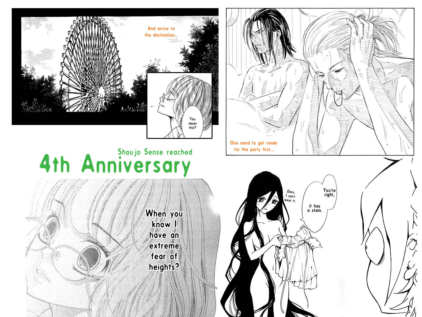 Page 1 Chapter Unknown_998c Shikkoku Shoujo to Shiro no Doukei