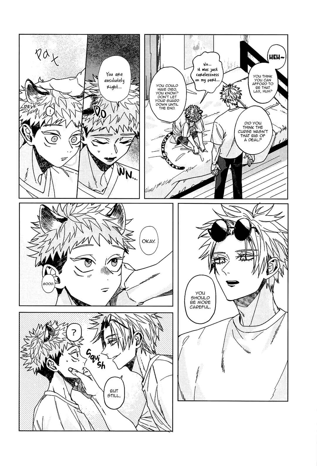 Page 4 Chapter Unknown_d102 Jujutsu Kaisen - MY PRECIOUS KITTEN (Doujinshi)