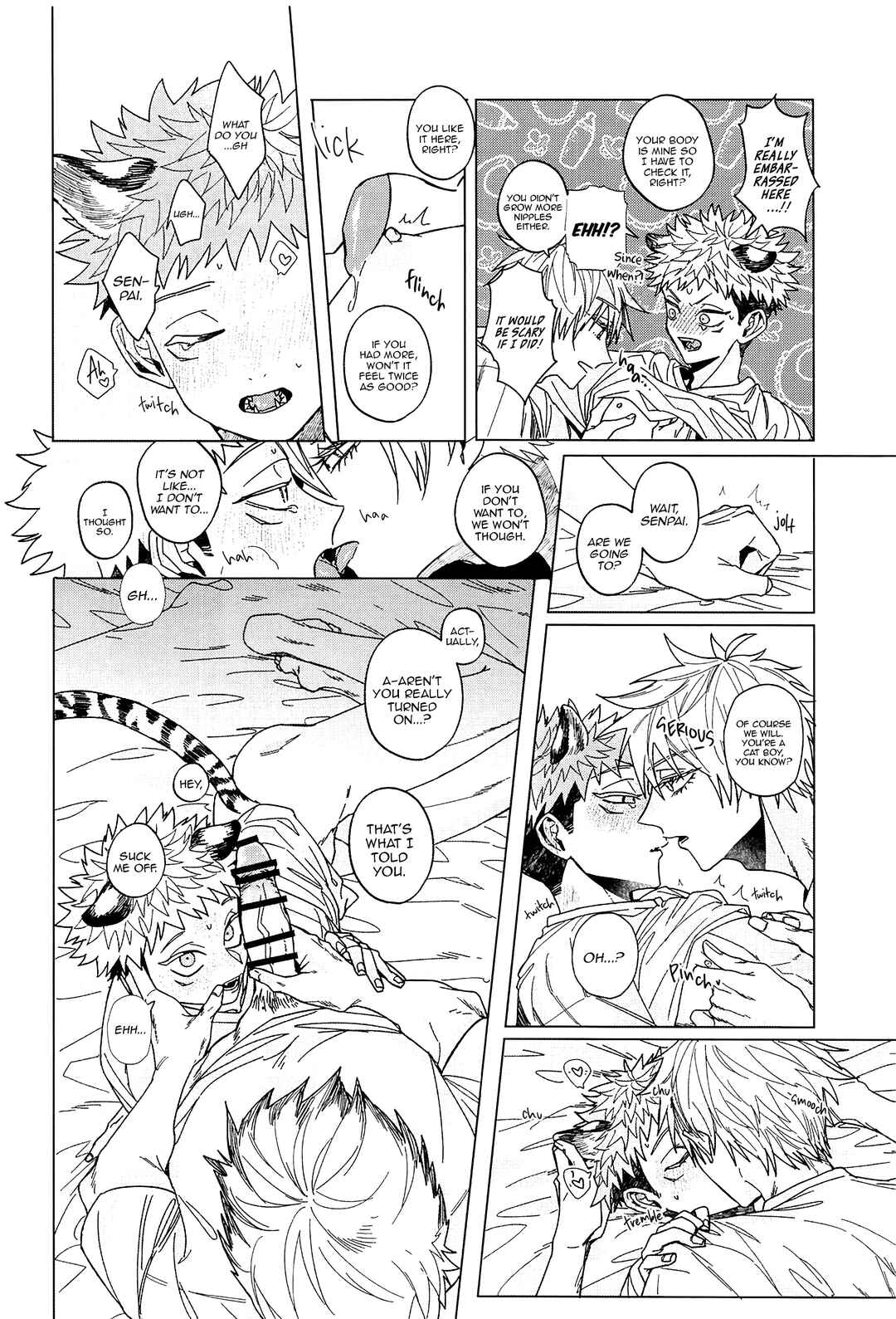Page 6 Chapter Unknown_d102 Jujutsu Kaisen - MY PRECIOUS KITTEN (Doujinshi)