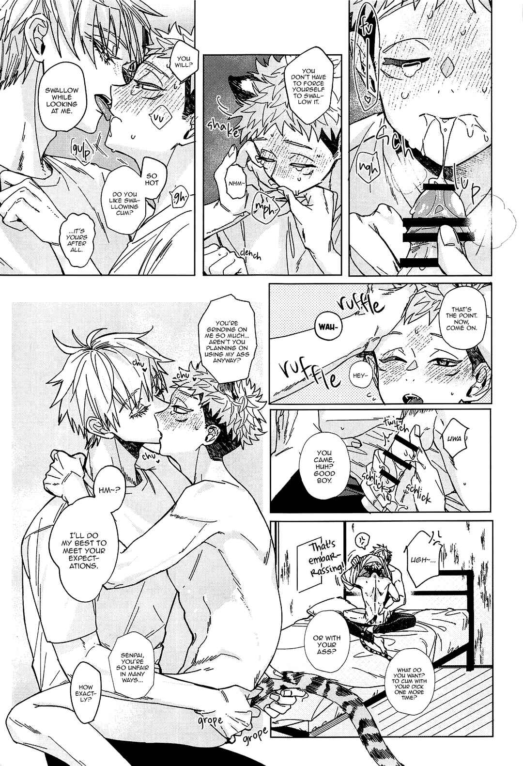 Page 9 Chapter Unknown_d102 Jujutsu Kaisen - MY PRECIOUS KITTEN (Doujinshi)
