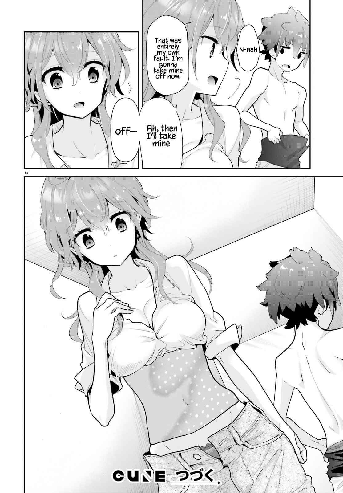 Page 15 Chapter 12 Mofu Onee-san no Atatame-kata