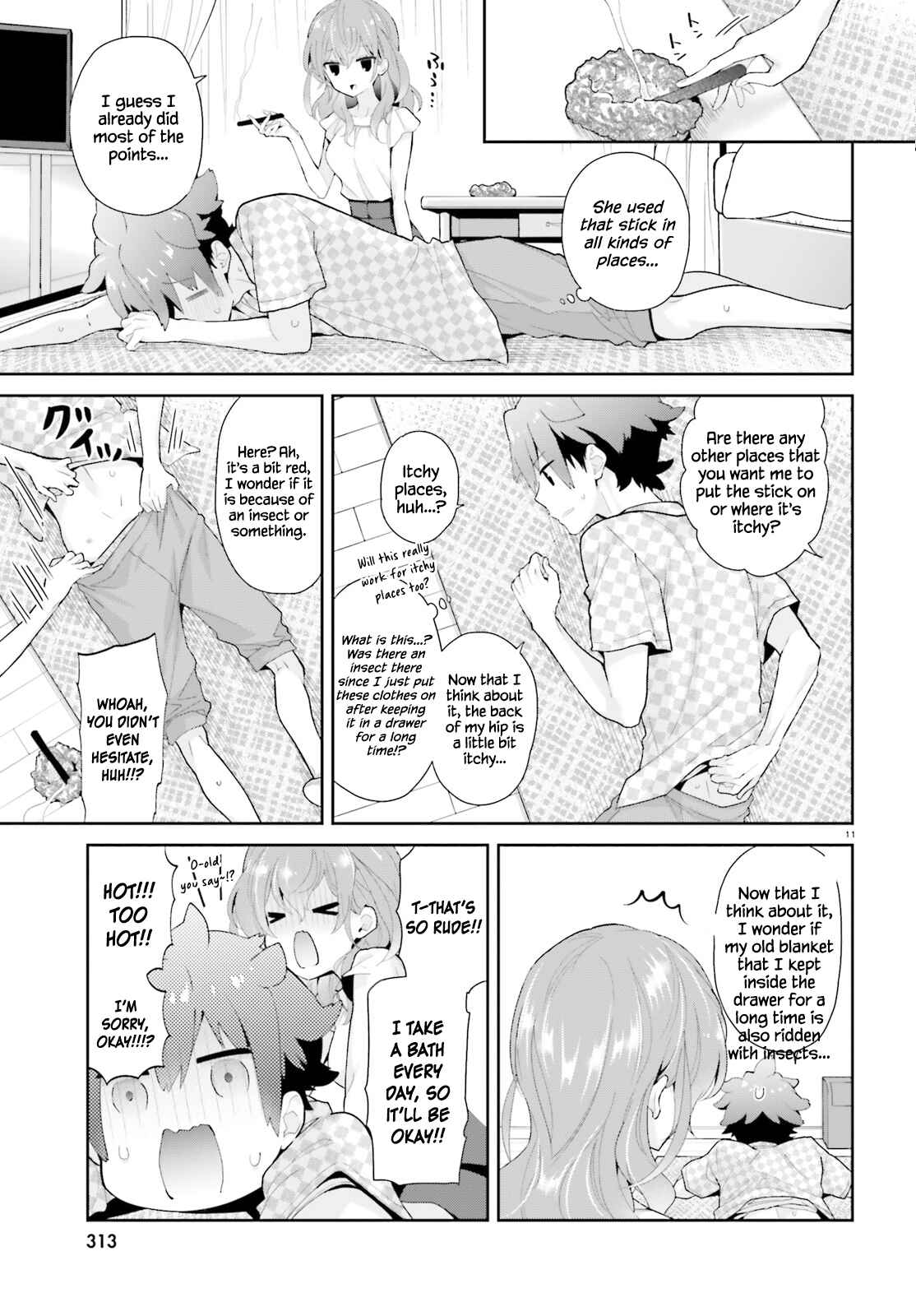 Page 12 Chapter 7 Mofu Onee-san no Atatame-kata